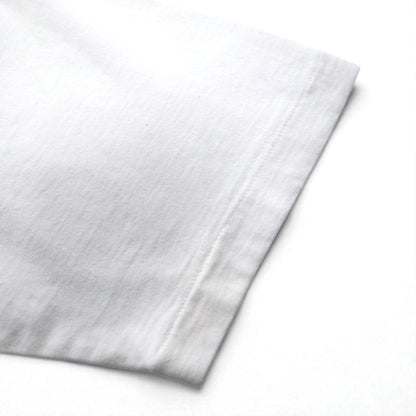 Nigel Cabourn 7.8oz Pocket T-Shirt, XL, White Cotton