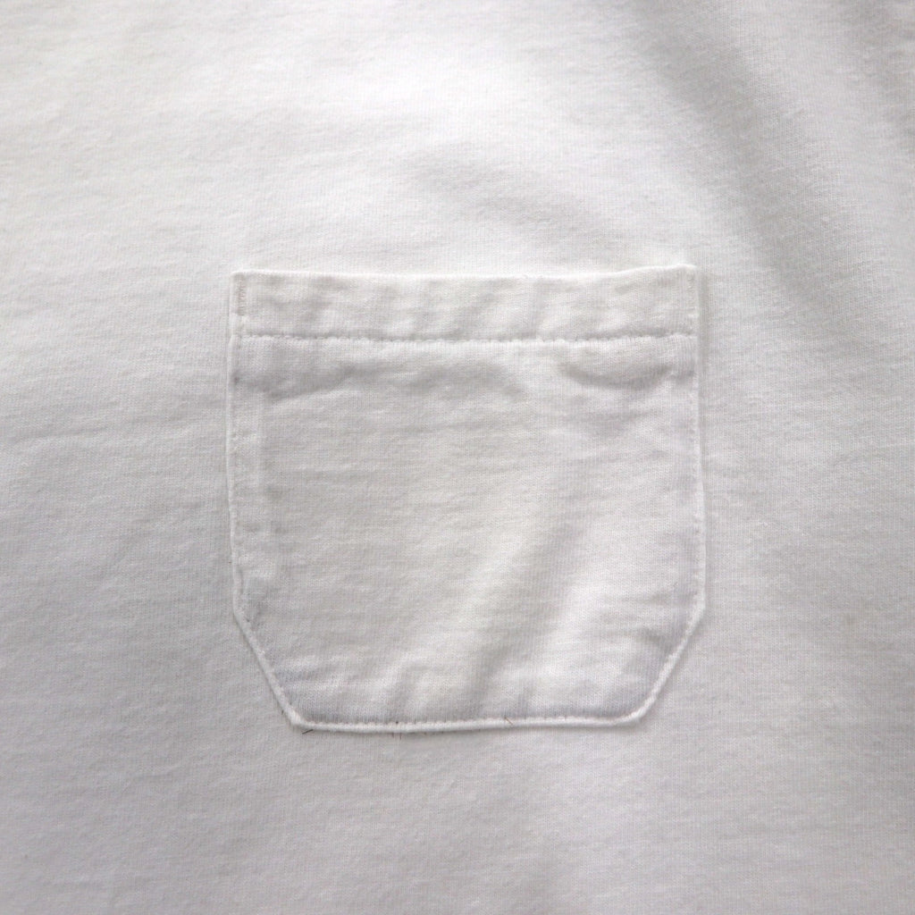 Nigel Cabourn 7.8oz ポケット Tシャツ XL ホワイト コットン