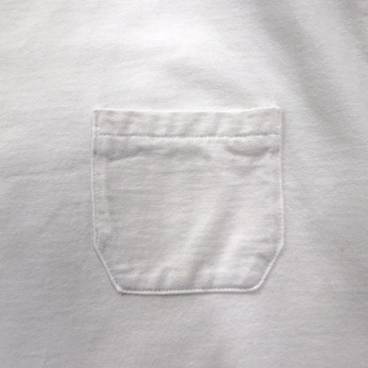 Nigel Cabourn 7.8oz Pocket T-Shirt, XL, White Cotton