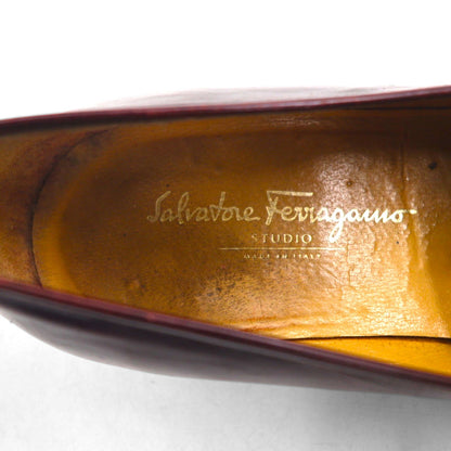 Salvatore Ferragamo Horsebit Loafers, Size 27.5cm, Leather Moccasins, 4505 220, Made in Italy