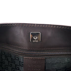 GUCCI 2WAY canvas tote bag shoulder bag beige leather switching 106301 1705