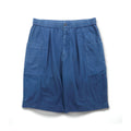Snow Peak Natural Dyed Recycled Cotton Shorts, Size M, Navy, Recycled Cotton, PA-23SU105