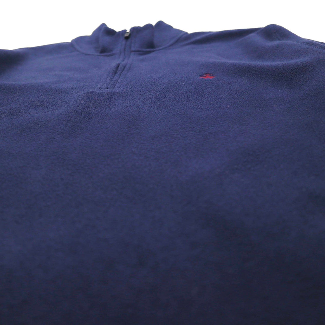 Brooks Brothers Half-Zip Fleece Jacket, XL, Navy, with One-Point Logo