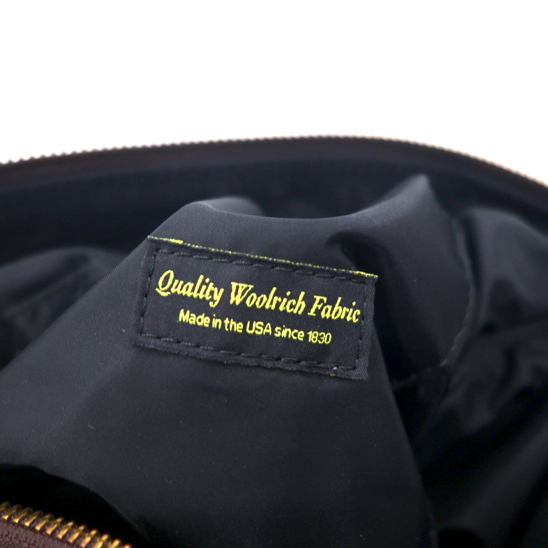 PORTER GIRL × WOOLRICH Cabin Mini Boston Bag Handbag Red Wool Leather Check CABIN BOSTON BAG SMALL Made in Japan