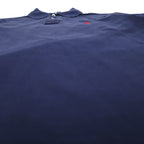 Polo by Ralph Lauren 90s Polo Shirt, Size Small, Navy Cotton, Pique with Small Pony Embroidery