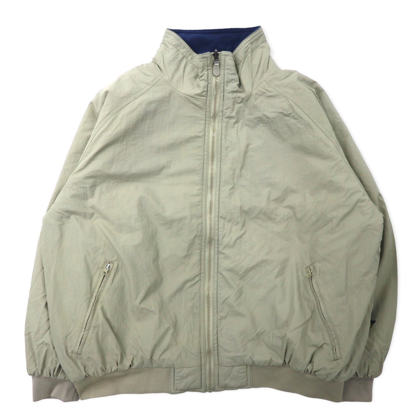 BARU SPORTS FLEECE Lining Windbreaker XXL Beige Big Size – 日本然