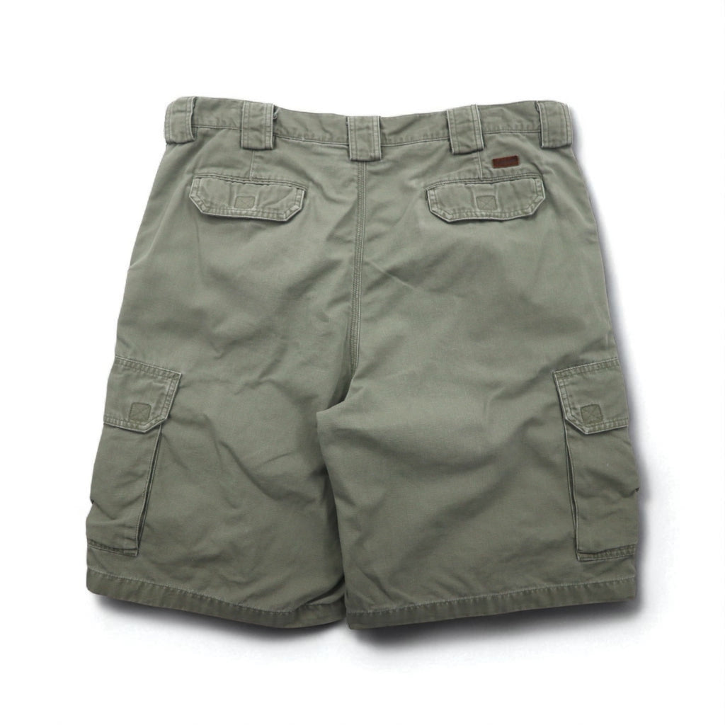 Carhartt 00年代 ダック地 ショート カーゴパンツ ハーフパンツ XL カーキ コットン B164