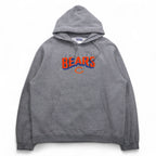 Reebok プルオーバー パーカー L グレー コットン NFL CHICAGO BEARS