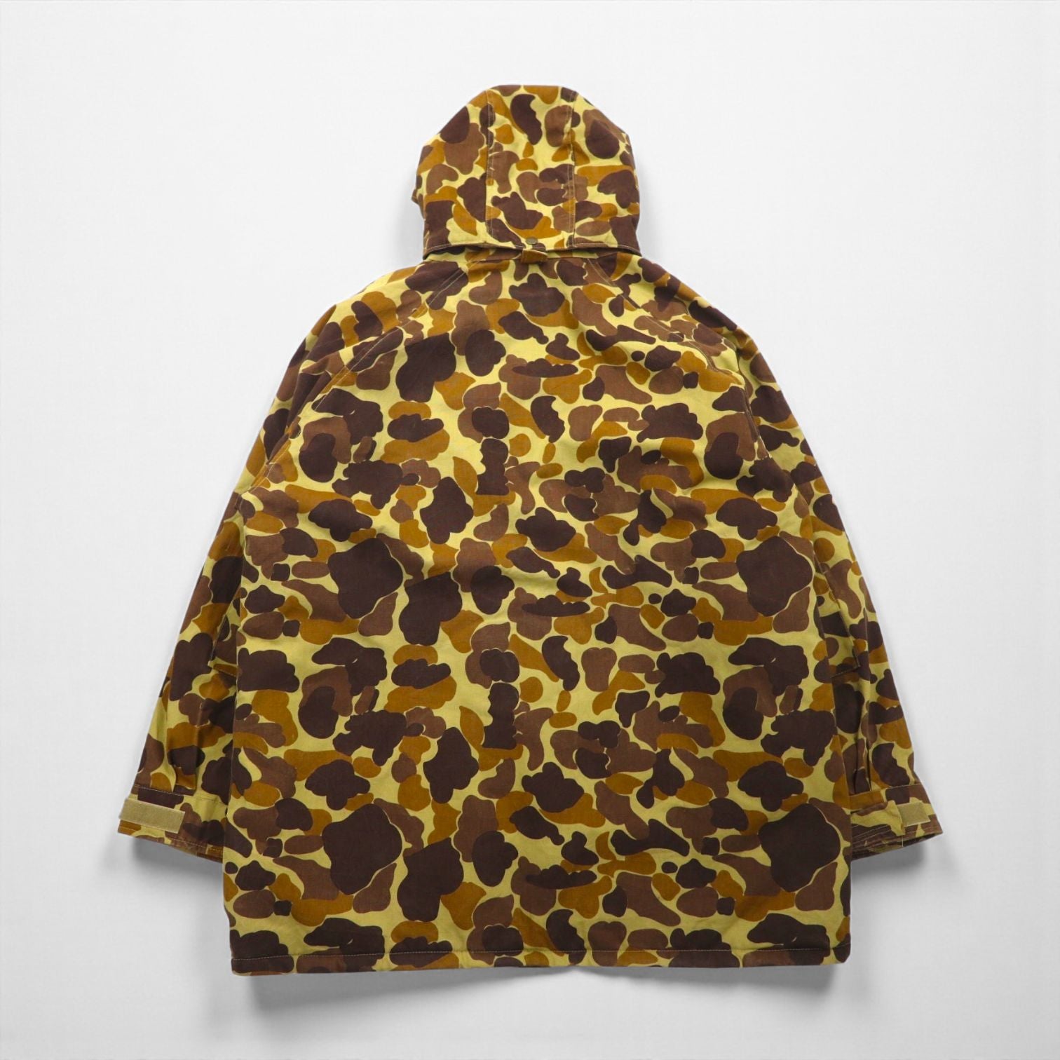 MOUNT'N PRAIRIE 90s Duck Hunter Camo Hunting Jacket, XL, Khaki, Padded, Detachable Hood