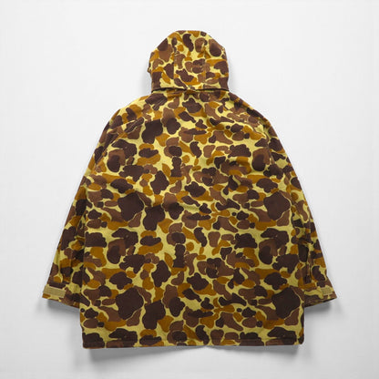 MOUNT'N PRAIRIE 90s Duck Hunter Camo Hunting Jacket, XL, Khaki, Padded, Detachable Hood