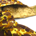 MOUNT'N PRAIRIE 90s Duck Hunter Camo Hunting Jacket, XL, Khaki, Padded, Detachable Hood