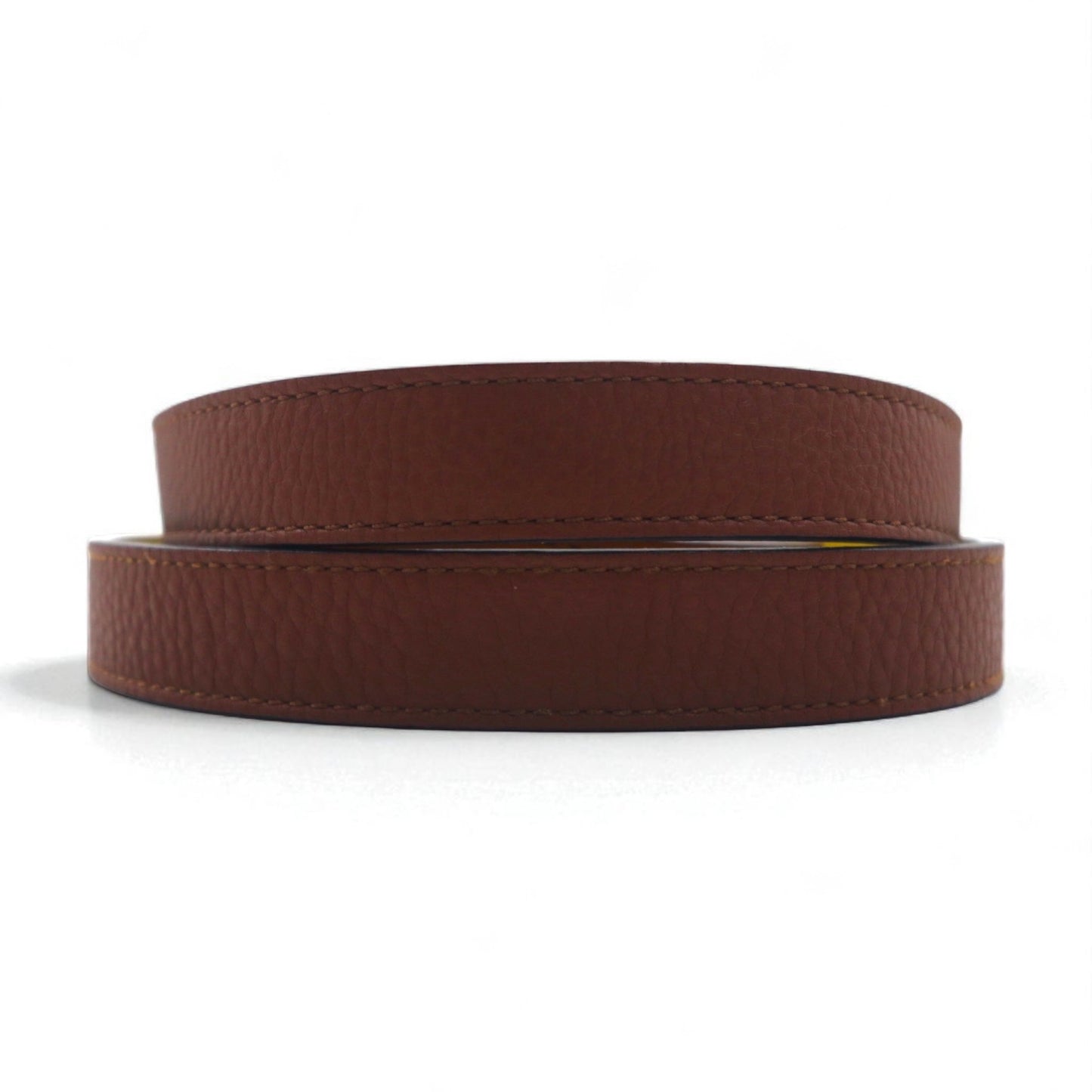BURBERRY Lynton Reversible Double Strap Leather Belt, Size 34/85, Grained Leather, Double Strap, ITPARPEL9BOL, Current Model, Made in Italy