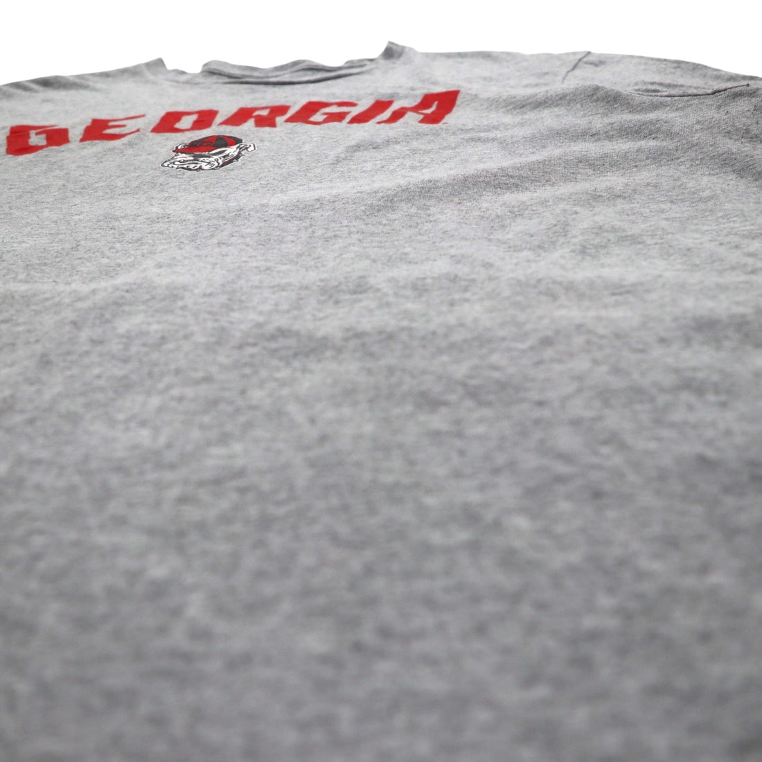 Champion アーチロゴ カレッジ プリント Tシャツ 2XL グレー GEORGIA BULLDOGS ホンジュラス製