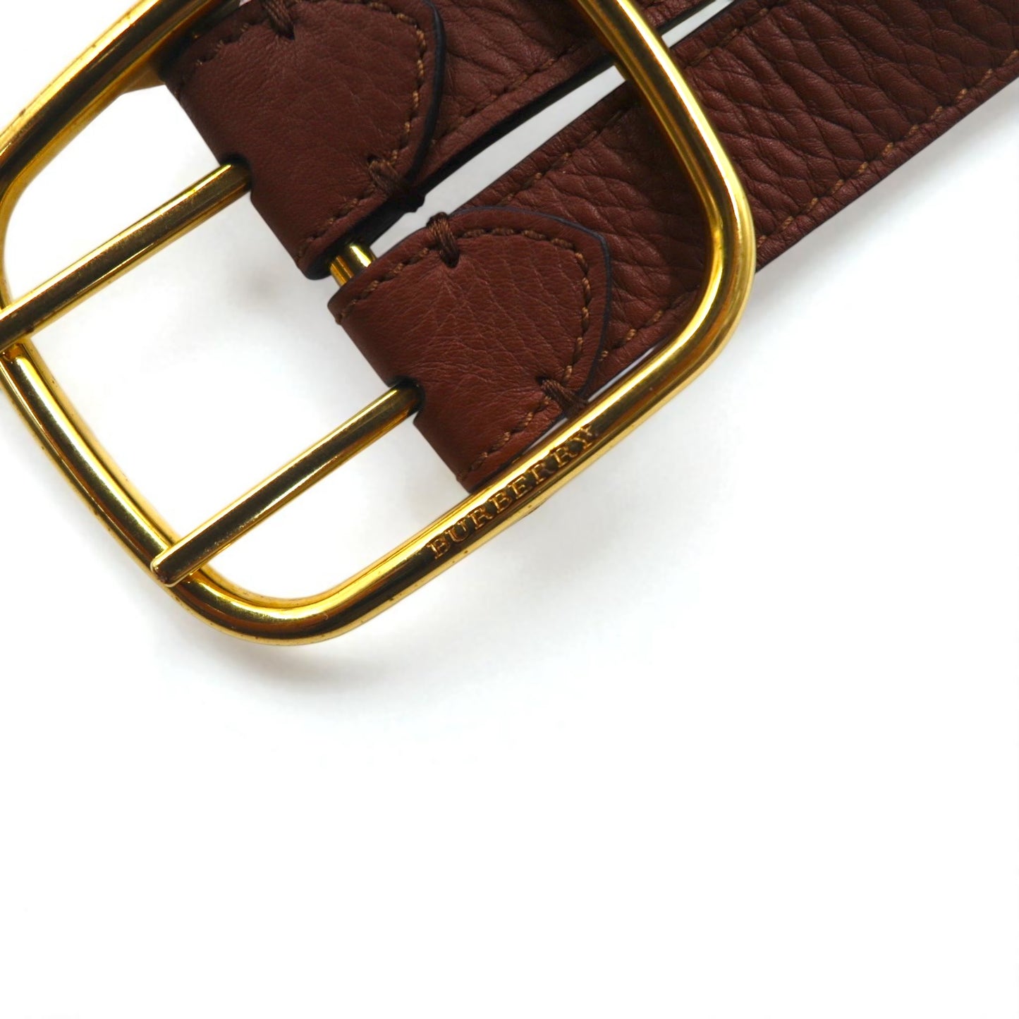 BURBERRY Lynton Reversible Double Strap Leather Belt, Size 34/85, Grained Leather, Double Strap, ITPARPEL9BOL, Current Model, Made in Italy