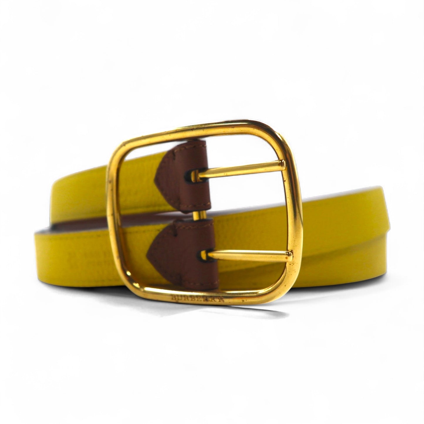 BURBERRY Lynton Reversible Double Strap Leather Belt, Size 34/85, Grained Leather, Double Strap, ITPARPEL9BOL, Current Model, Made in Italy