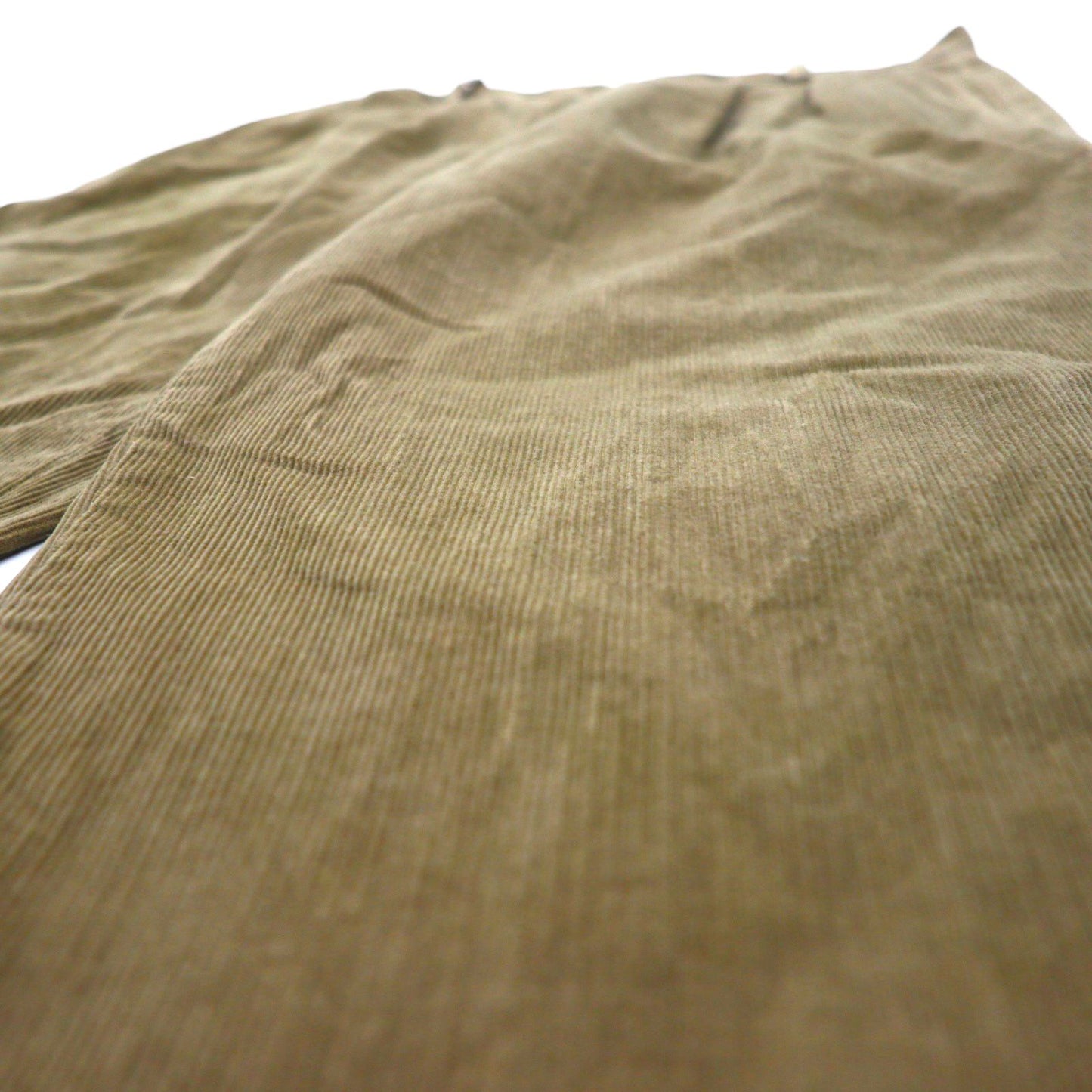 DOCKERS (Levi's) 2000s Wide-leg Corduroy Chino Pants, Size M, Beige, with Double Cuffs