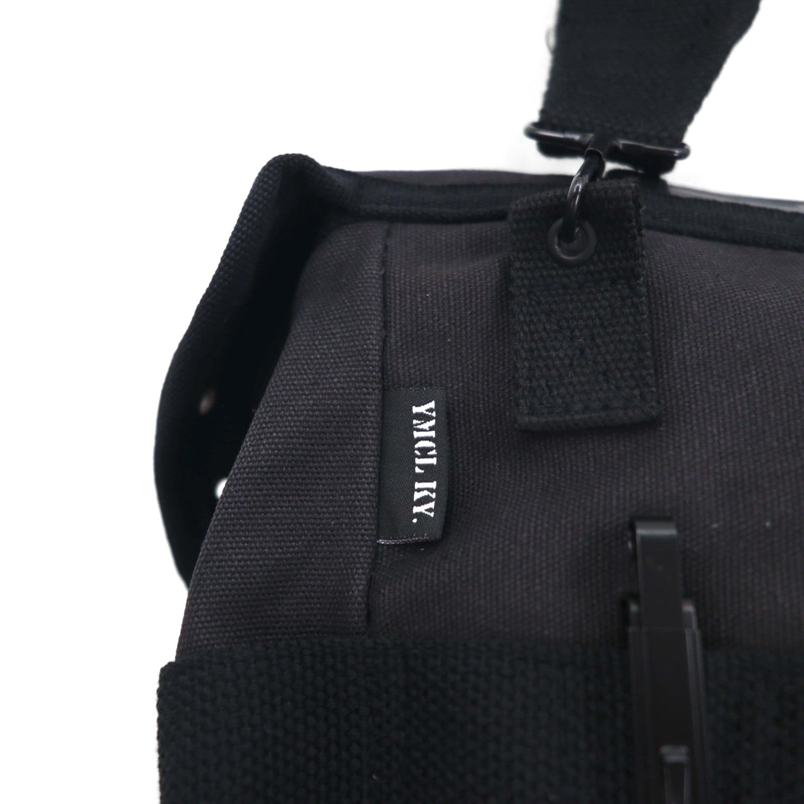 US ARMY M1961 Combat Shoulder Bag Black Canvas YMCL KY Military FIELD PACK 8465-823-7622 Unused