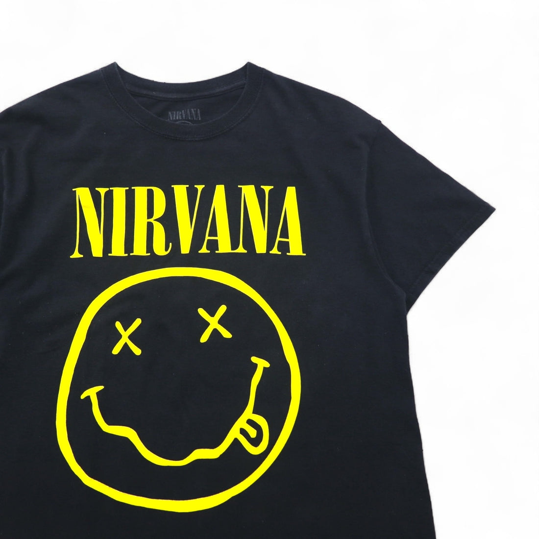 NIRVANA ニルヴァーナ ロック バンド Tシャツ M ブラック コットン