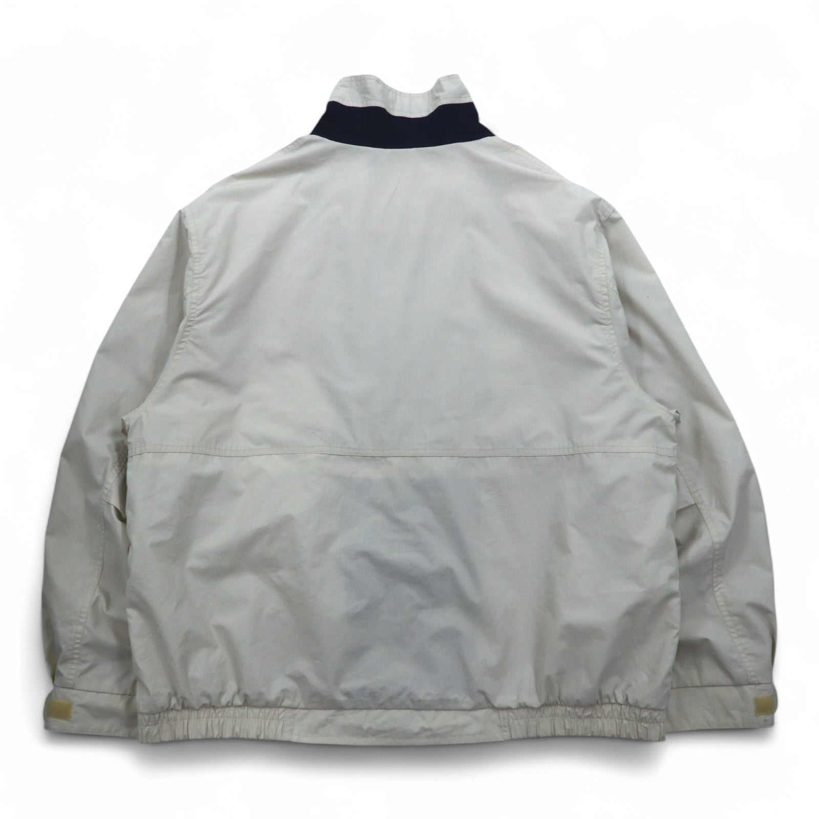 【爆売りセール開催中！】 NAUTICA Beige XXL Jacket Sailing Cross 65/35 90s SPORT ジャケット・アウター