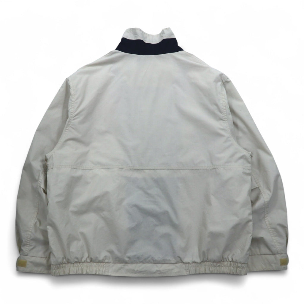 NAUTICA SPORT 90年代 65/35クロス セーリングジャケット XXL ベージュ EQUIPMENT