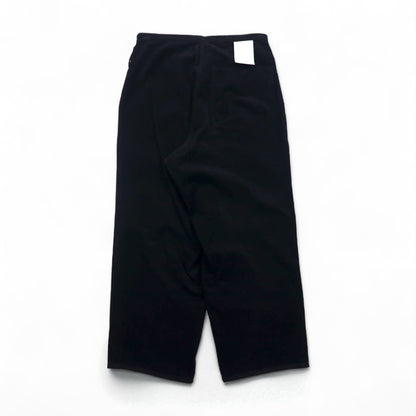 TUKI Corduroy Pants, Type 3, Wide Leg Marine Pants, Size M, Black, 0032C, Made in Japan