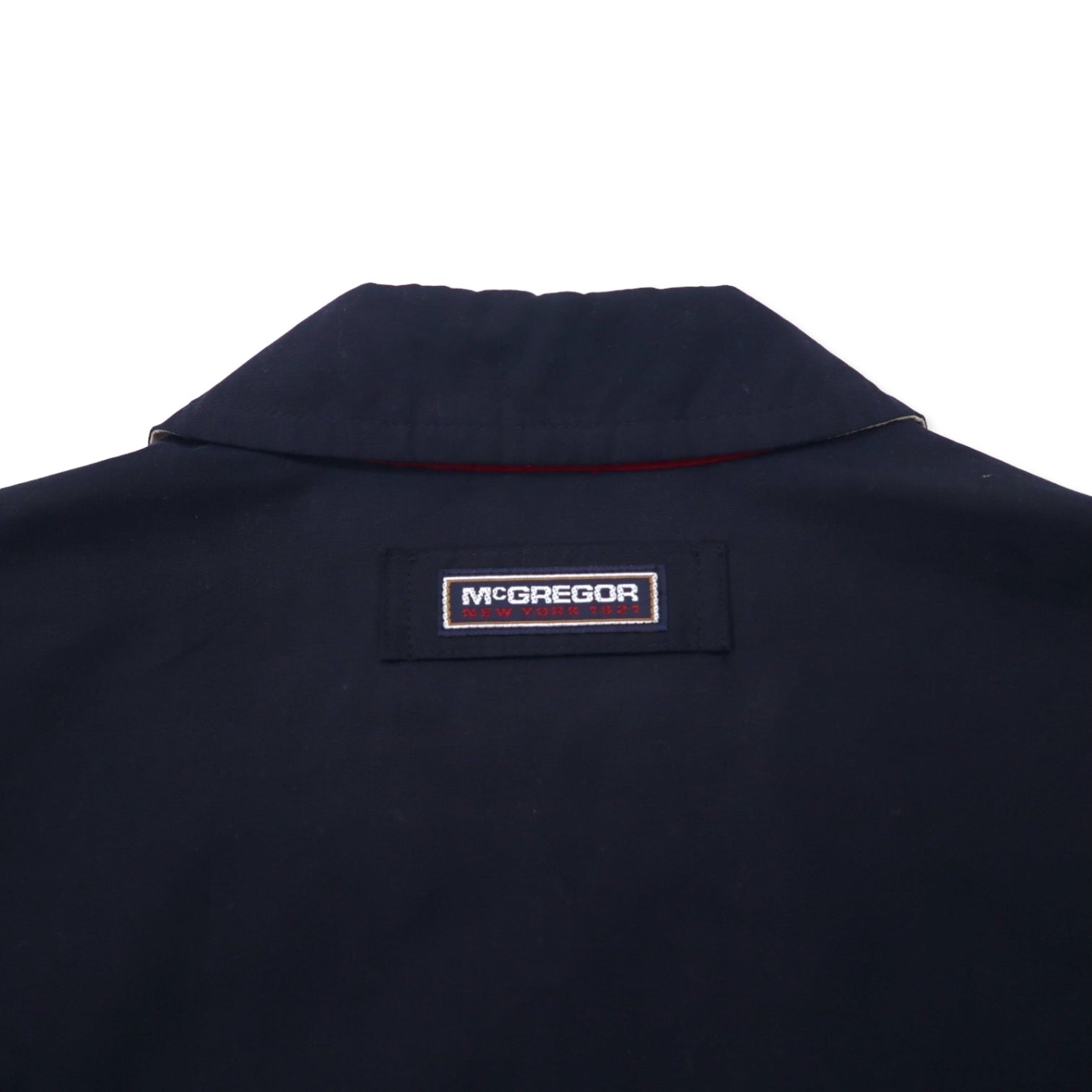 McGREGOR Swing Top Drizzler Jacket L Navy Cotton Lining