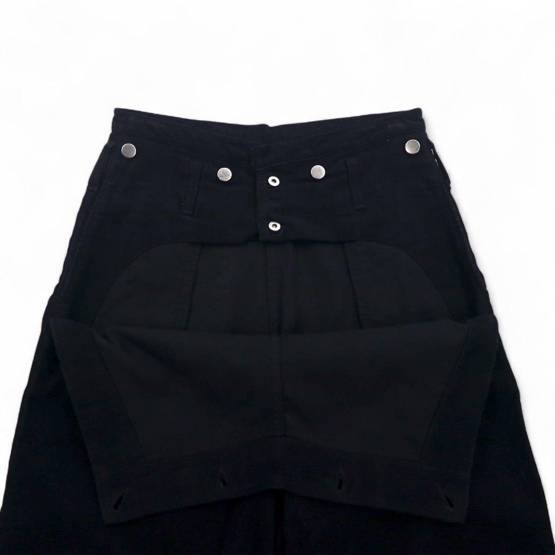 TUKI コーデュロイパンツ TYPE3 Corduroy ワイド マリンパンツ M ブラック 0032C black 日本製