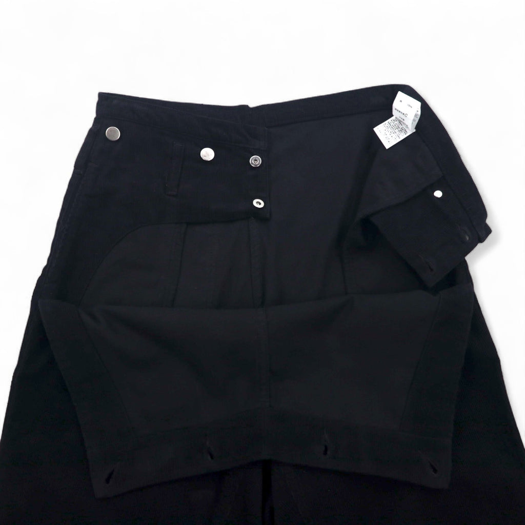 TUKI コーデュロイパンツ TYPE3 Corduroy ワイド マリンパンツ M ブラック 0032C black 日本製