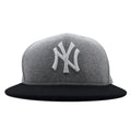 日本然リトテ-古着オンライン-NEW ERA ベースボールキャップ 58.7cm グレー ブラック MLB ニューヨーク ヤンキース New York Yankees-NEW ERA Baseball Cap 58.7cm Gray Black MLB New York Yankees New York Yankees