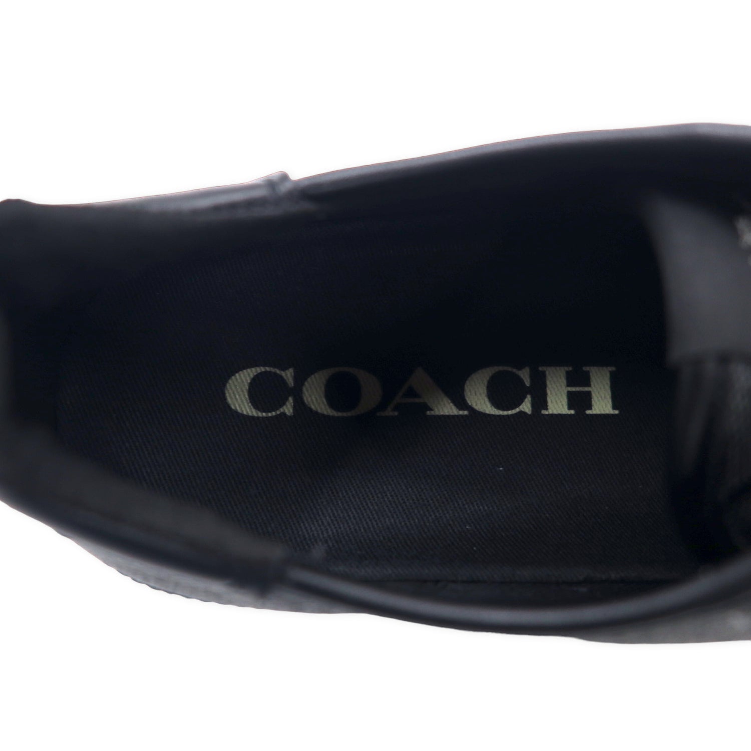 COACH C136 LTH LOW TOP SNK - 靴