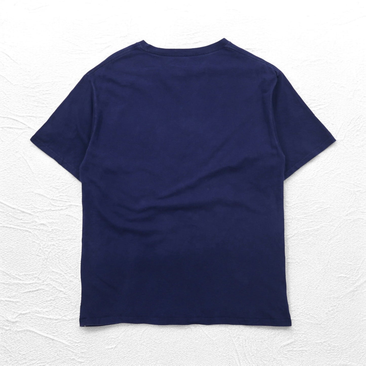 majestic ベースボール プリント Tシャツ L ネイビー MLB NEWYORK YANKEES ホンジュラス製