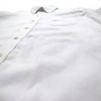 CHAPS Oxford Button-Down Shirt, L, White, NON IRON PURE COTTON