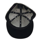 NEW ERA Baseball Cap 58.7cm Grey Black MLB New York Yankees