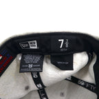 NEW ERA Baseball Cap 58.7cm Grey Black MLB New York Yankees