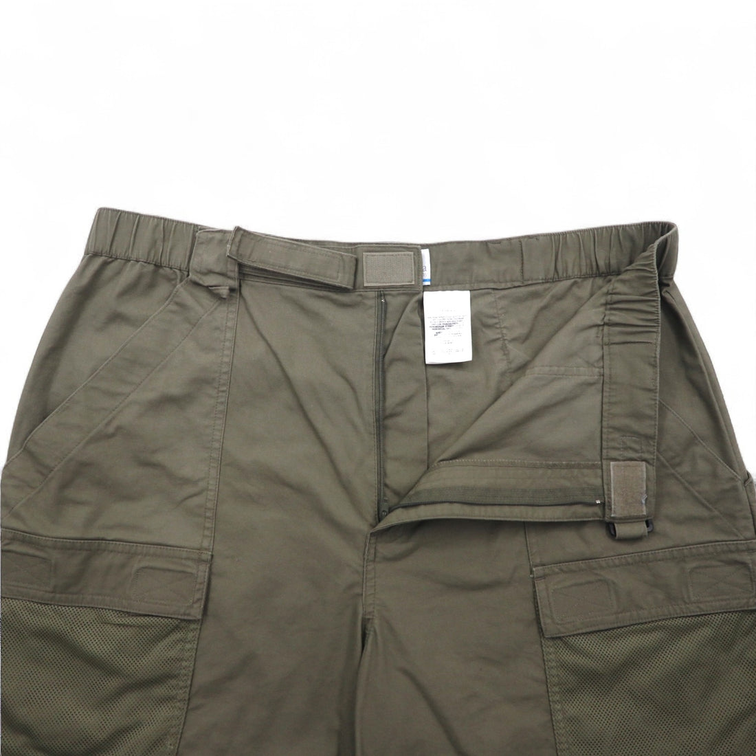 Columbia PFG ブッシュ ショートパンツ L カーキ コットン ポケット FM8100
