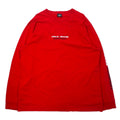 日本然リトテ-古着オンライン-POLO JEANS CO. RALPH LAUREN ロゴプリント ロングスリーブ Tシャツ ロンT 3XT レッド コットン 袖ロゴ ビッグサイズ メキシコ製-POLO JEANS CO. RALPH LAUREN Logo Print Long Sleeve T-Shirt Long T-shirt 3XT Red Cotton Sleeve Logo Big Size Mexico Made