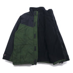 POLO JEANS CO. RALPH LAUREN 90年代 フリースライニング マウンテンジャケット L グリーン ブラック