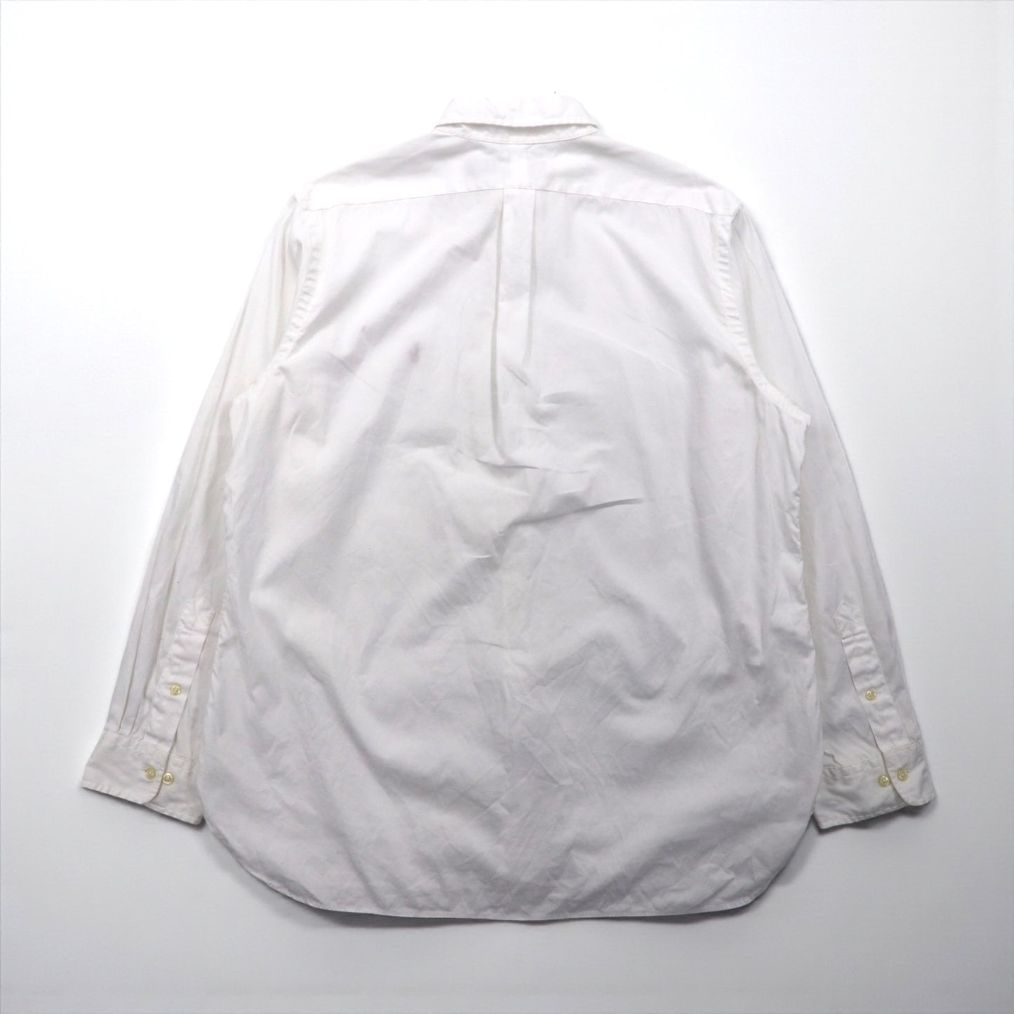 Ralph Lauren Button-Down Shirt, XL, White Cotton, Small Pony Embroidery