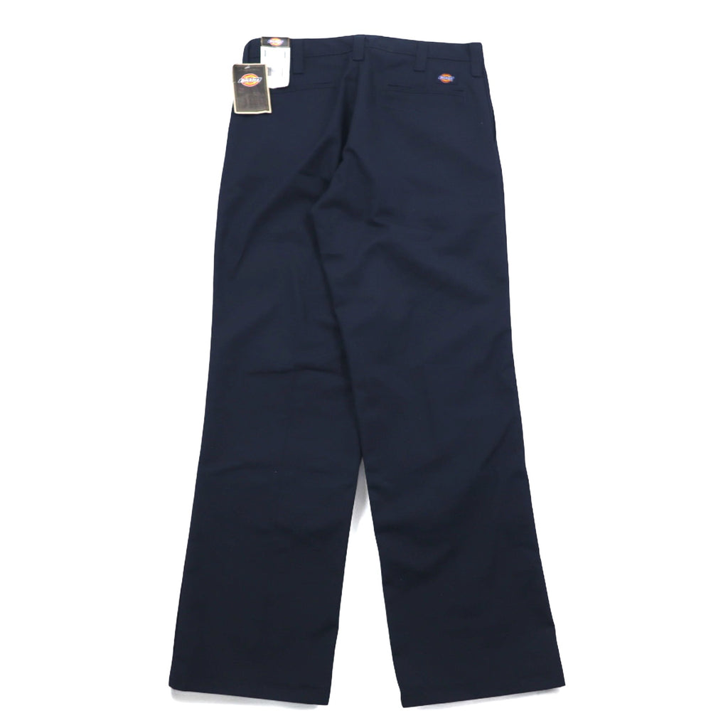 Dickies ワークパンツ チノパンツ L ネイビー リラックスフィット INDUSTRIAL FLAT FRONT PANT LP810 ホンジュラス製 未使用品