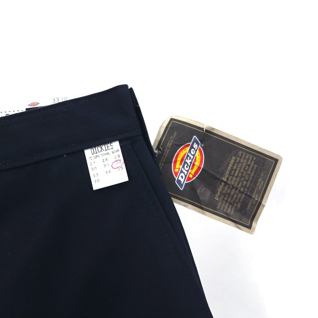 Dickies ワークパンツ チノパンツ L ネイビー リラックスフィット INDUSTRIAL FLAT FRONT PANT LP810 ホンジュラス製 未使用品