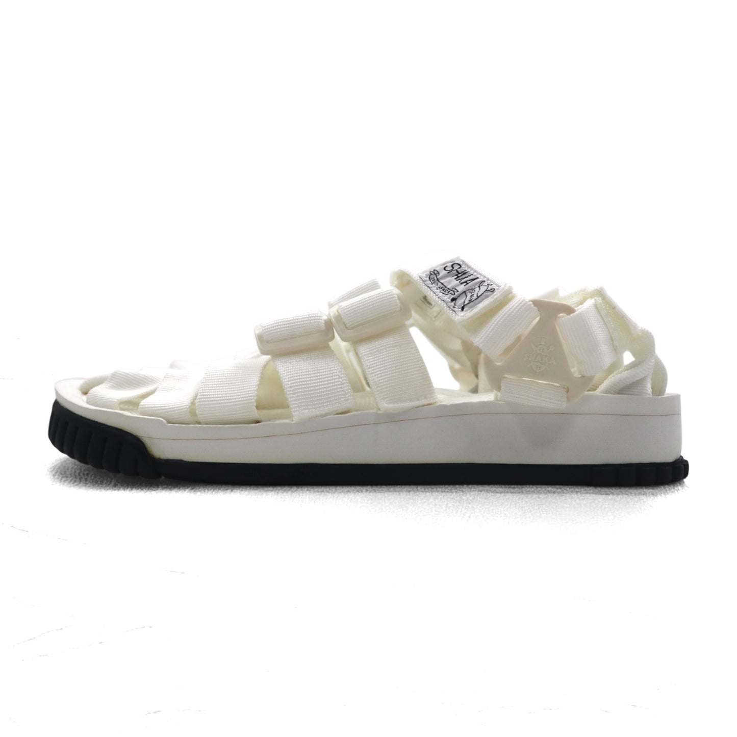 SHAKA HIKER Sports Sandals 27cm White Nylon