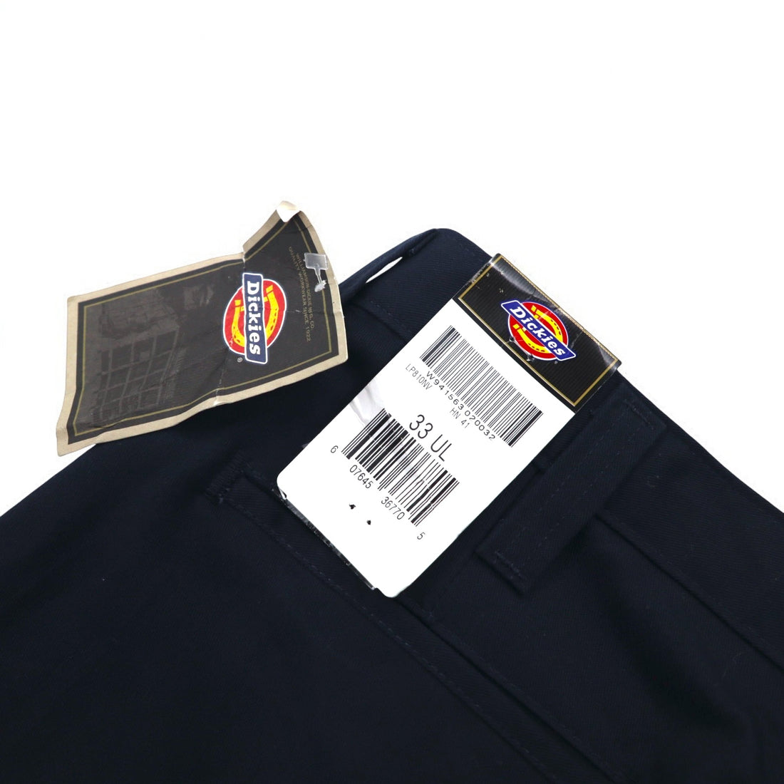 Dickies ワークパンツ チノパンツ L ネイビー リラックスフィット INDUSTRIAL FLAT FRONT PANT LP810 ホンジュラス製 未使用品