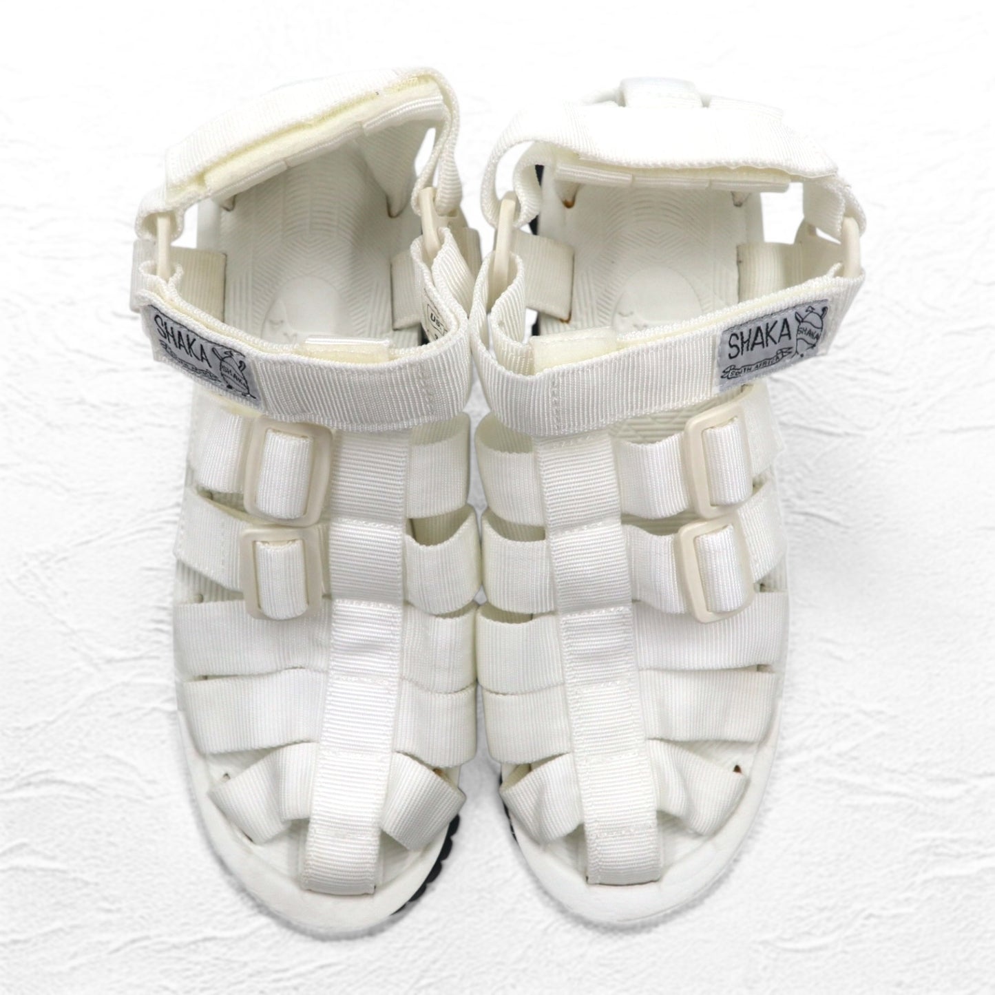 SHAKA HIKER Sports Sandals 27cm White Nylon