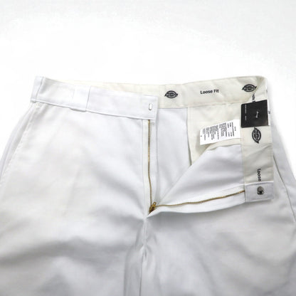 Dickies ルーズフィット Loose Fit 13インチ ショート ワークパンツ Multi-Use Pocket Work Shorts L 膝下丈 42283WH 未使用品