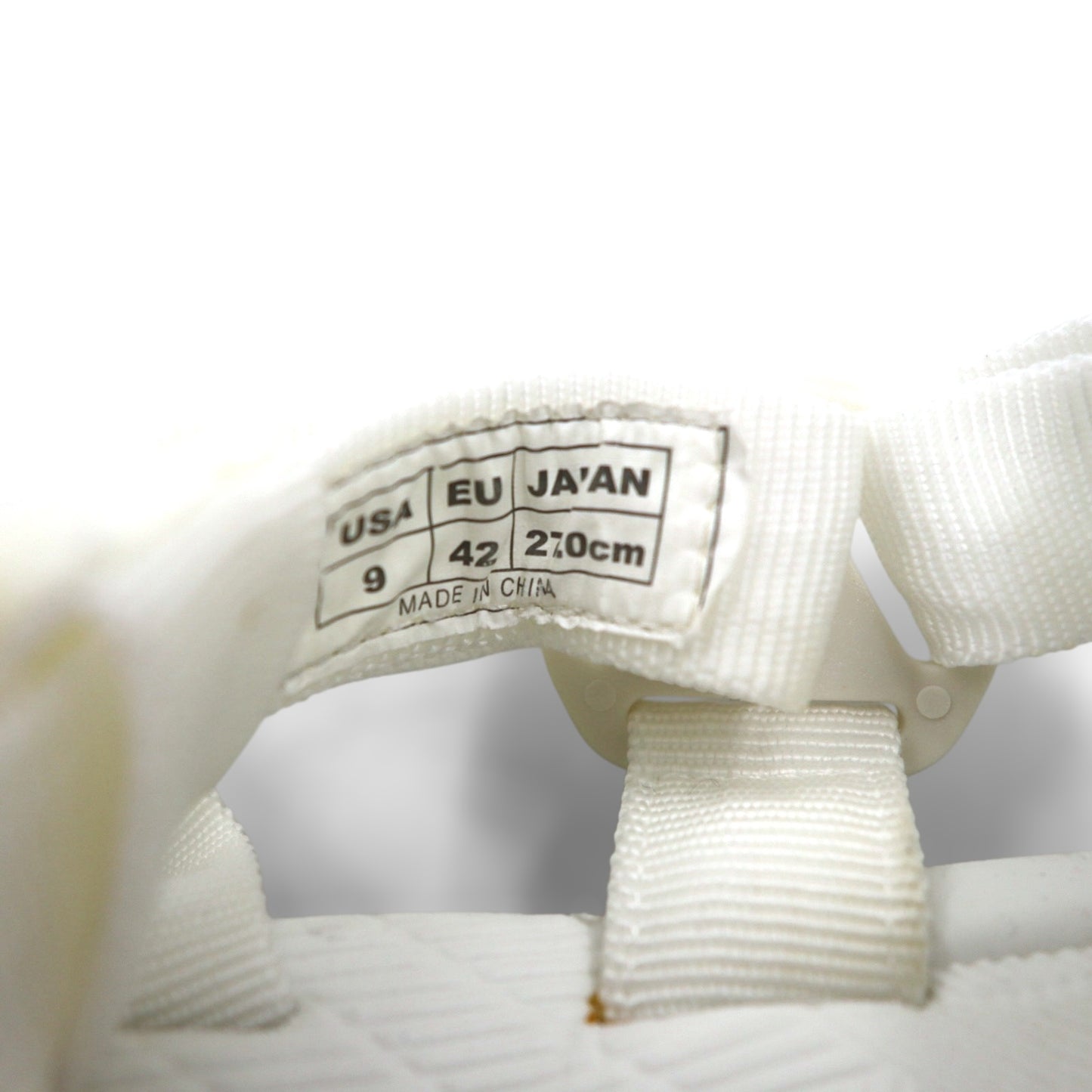 SHAKA HIKER Sports Sandals 27cm White Nylon