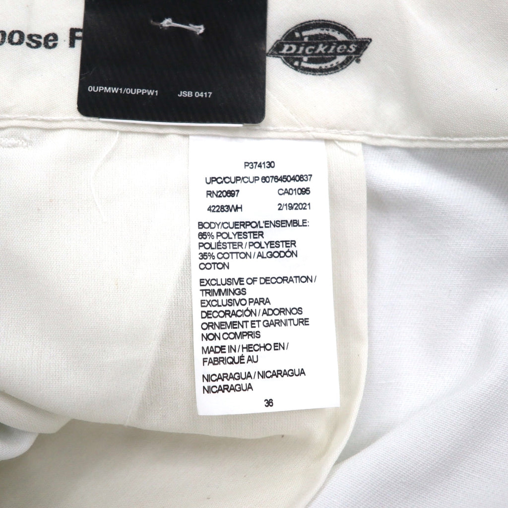 Dickies Loose Fit 13-inch Multi-Use Pocket Work Shorts, Knee-Length, Size L, 42283WH, Unused