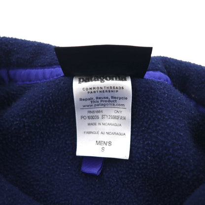 Patagonia シンチラ SYNCHILLA ハーフスナップT プルオーバー フリースジャケット S バイカラー 胸ポケット 25580