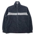 Columbia 3WAY マウンテンパーカー M ブルー ナイロン フリース ライナー フード収納式 ロゴ 刺繍 Bugadoo スリランカ製