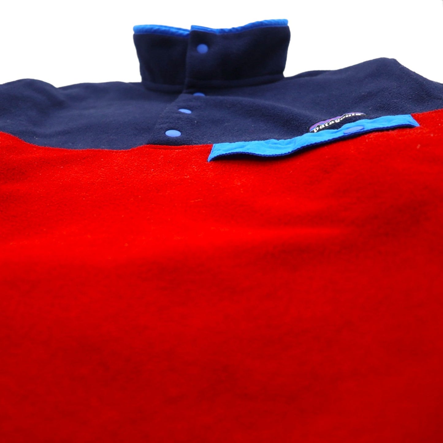 Patagonia シンチラ SYNCHILLA ハーフスナップT プルオーバー フリースジャケット S バイカラー 胸ポケット 25580