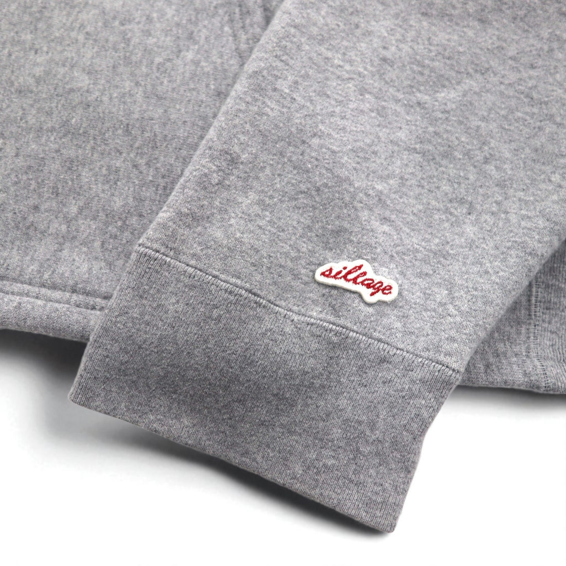 sillage Hanging Fleece Wide Hoodie, Free Size, Gray, Oppai B-Boy, Made in Japan